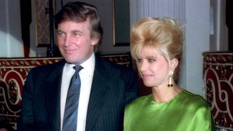 Donald e Ivana Trump se separaron en 1990.