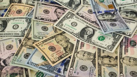 Billetes dólar