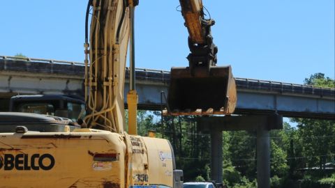 Strong River Bridge tenía 80 años y el proyecto era construir uno nuevo.