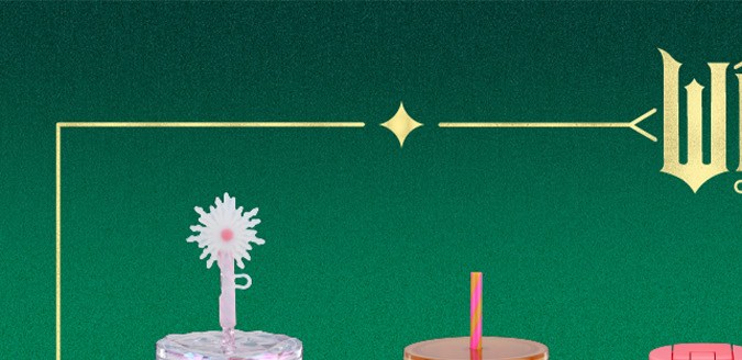 La nueva colección de vasos Starbucks diseñada en tonos rosas, verde y dorado