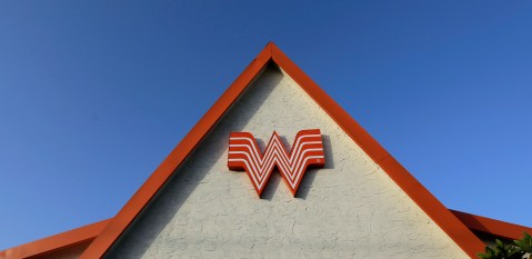 FILE - This Thursday, July 9, 2015, file photo shows a Whataburger restaurant in San Antonio, Texas. The Texas restaurant chain said on social media Wednesday, June 28, 2017, that a story shared online that claims it would be going out of business on Aug. 1 is a hoax. (AP Photo/Eric Gay, File)