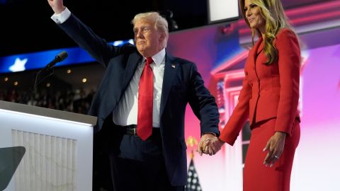 Donald Trump reacciona al libro de Melania: "Fue una primera dama fantástica"