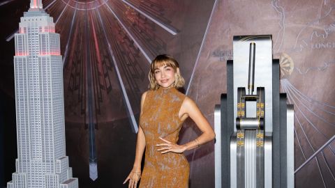María Becerra posando.