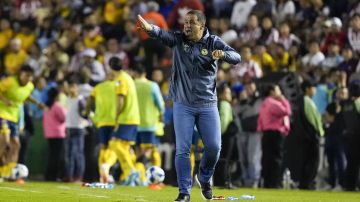 André Jardine durante un América vs Guadalajara el pasado mes de septiembre de 2024.