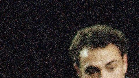 Barcelona's Brazilian striker Romario (r) gets the better of Jose Mari Garcia of Osasuna in a first division soccer match on Saturday, Feb. 19, 1994 in Barcelona. Romario went on to score three goals as Barcelona hit form in an impressive 8-1 victory. (AP Photo/Amilcar de Leon)