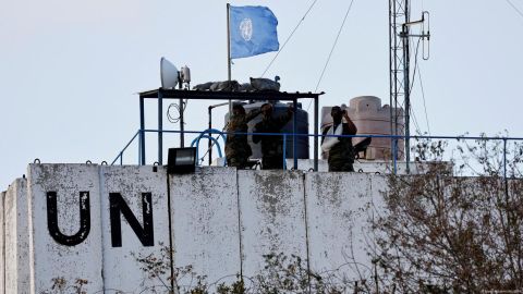Los cascos azules heridos fueron trasladados a un hospital de la ciudad de Tiro.