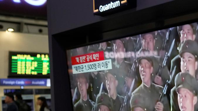 Los soldados norcoreanos se encuentran en Kusk, dijo el mandatario.