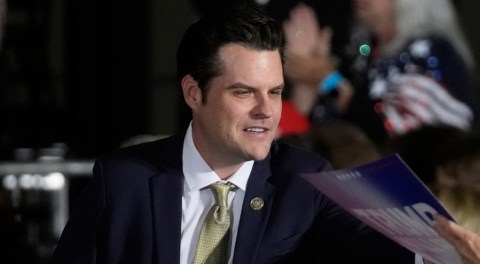 El representante de Florida, Matt Gaetz fue postulado por Trump para ser fiscal general de EE.UU.
