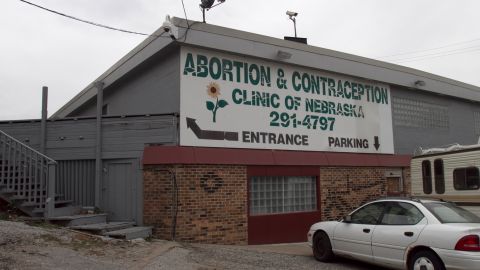 Una clínica de aborto en Bellevue, Nebraska