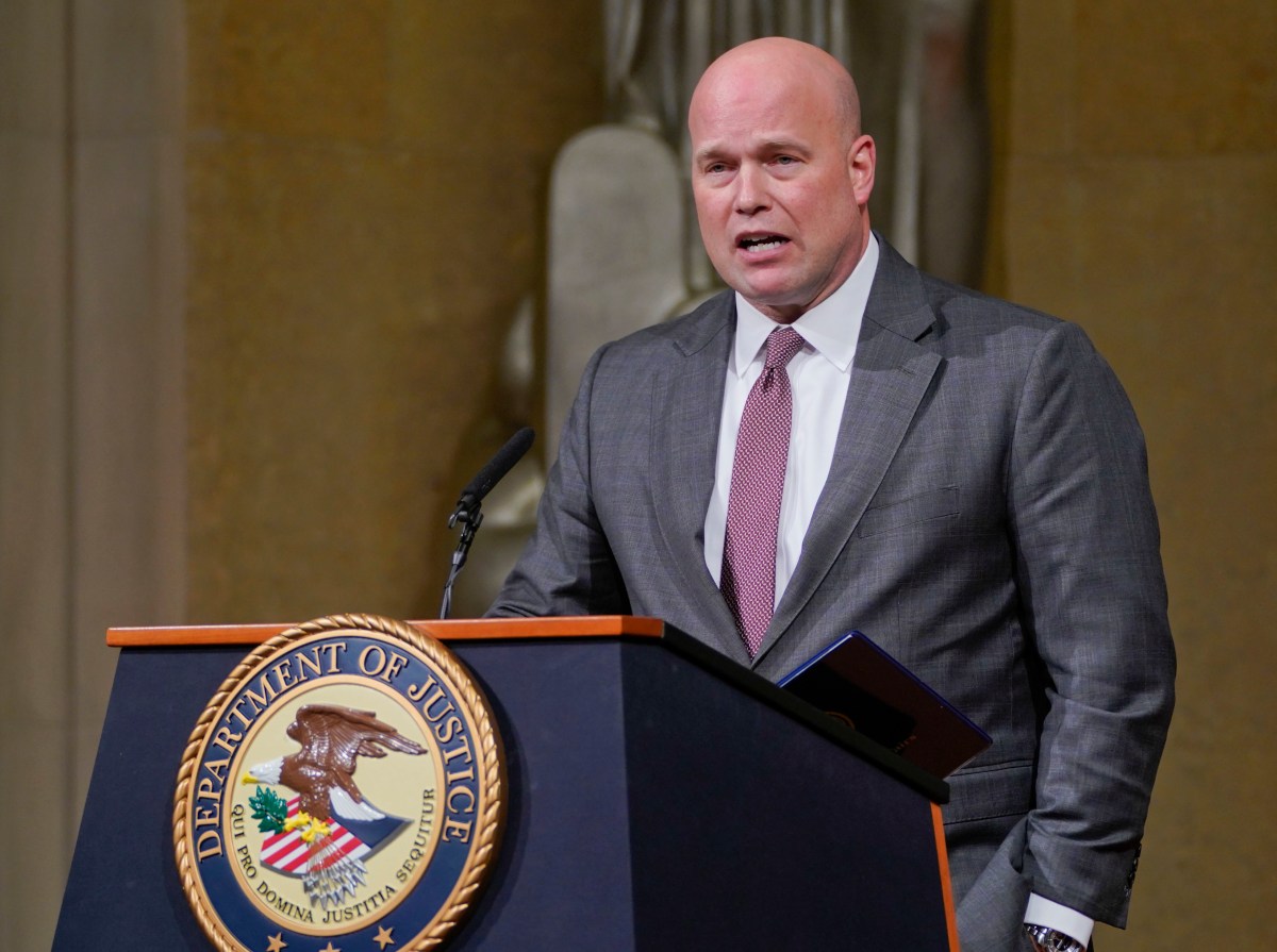 Trump designa al exfiscal Matthew Whitaker como el próximo embajador ante la OTAN