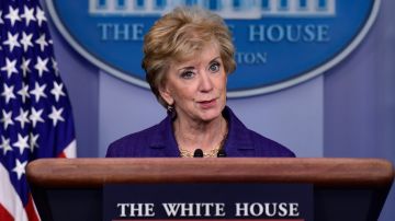 Linda McMahon fue nominada por Trump como secretaria de Educación