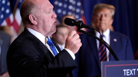 Tom Homan será el hombre fuerte de Trump en asuntos migratorios.