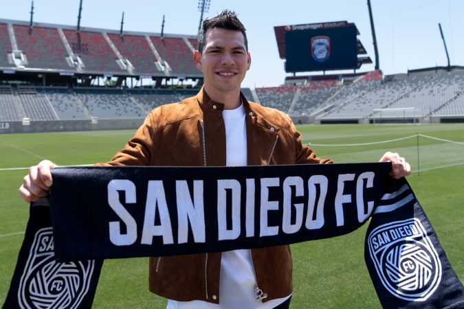 Hirving Lozano fue el primer gran fichaje del San Diego FC.