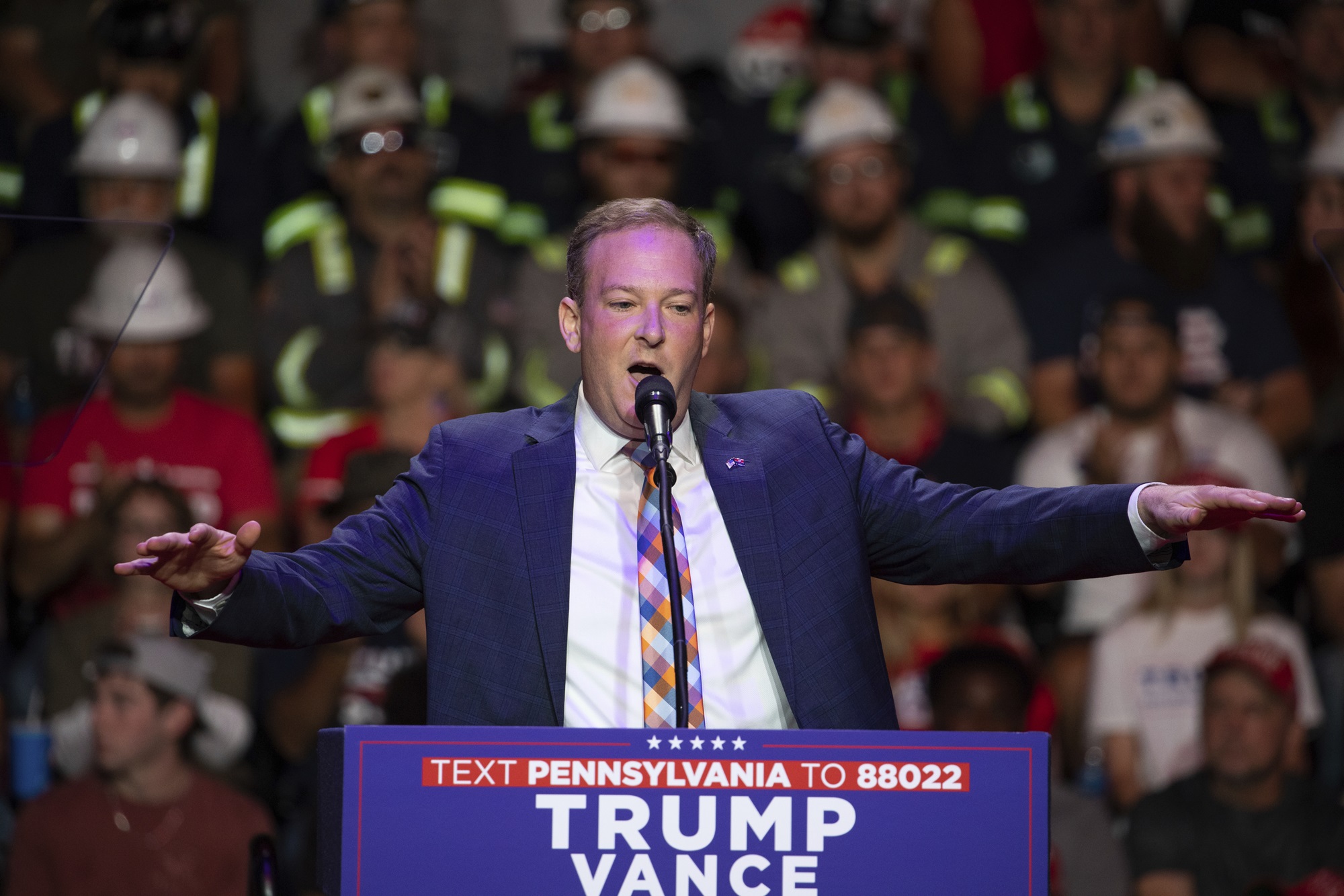 Trump adelanta que excandidato a gobernador de Nueva York, Lee Zeldin