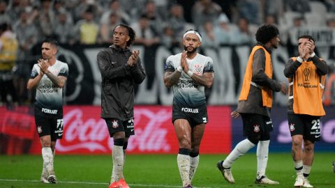 Los hinchas de Corinthians lanzaron la cabeza de cerdo para burlarse de su rival histórico.