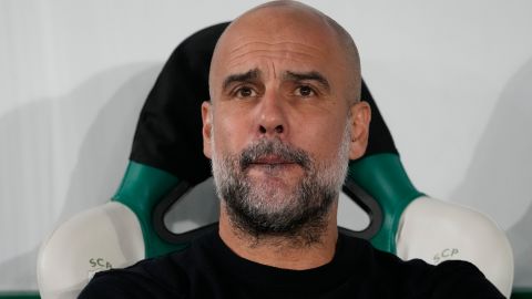 Pep Guardiola se lamentó por la goleada encajada.