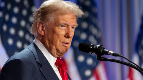 Trump fue hallado culpable de 34 cargos en mayo.