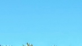 El descenso del nivel del agua deja al descubierto el lecho del lago en el embalse Ashokan, en el condado de Ulster, Nueva York.