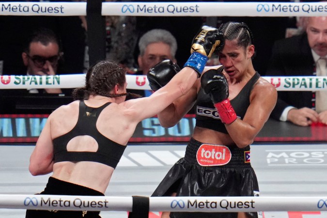 Katie Taylor y Amanda Serrano.