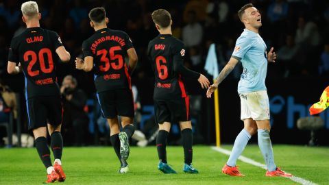 Barcelona y Celta de Vigo pactaron a dos goles por LaLiga española.