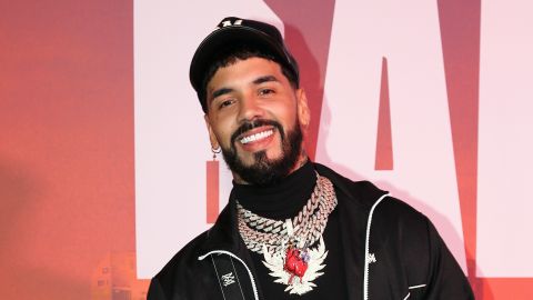 Anuel AA, reguetonero puertorriqueño.