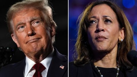 El expresidente Donald Trump y la vicepresidenta Kamala Harris compiten en las Elecciones a presidente de Estados Unidos.