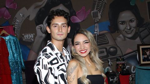 Emilio Osorio y Leslie Gallardo.