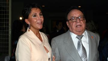 Florinda Meza y Roberto Gómez Bolaños.