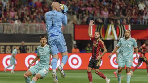 Portero del Atlanta United Brad Guzan.