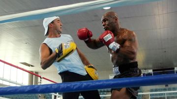 Jeff Fenech y Mike Tyson.
