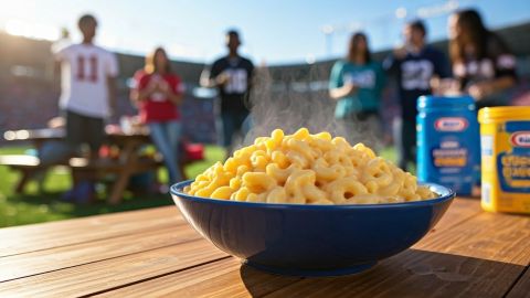 Los nuevos Mac & Cheese tienen sabor a sabor bagel.