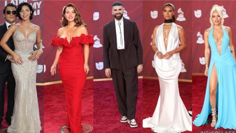 Estos son algunos de los mejores y peores vestidos de los Latin Grammy 2025.