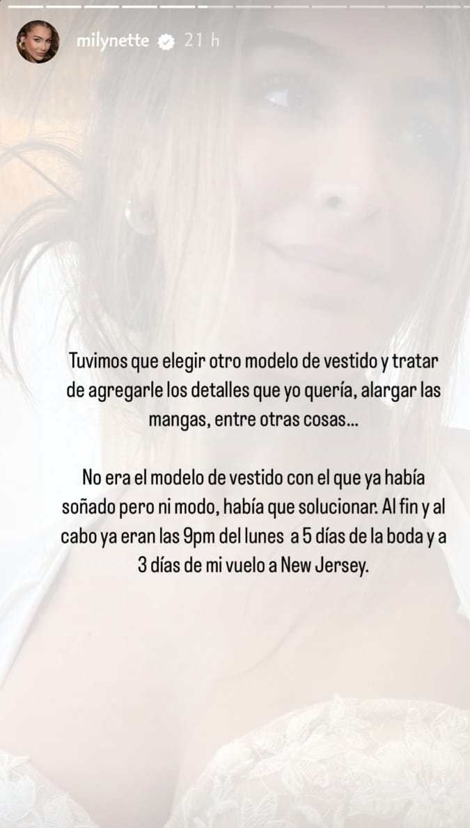 Migbelis Castellanos contó cómo terminó solucionando. | Foto: @milynette.