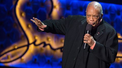 Quincy Jones es considera uno de los productores más importantes de la historia.