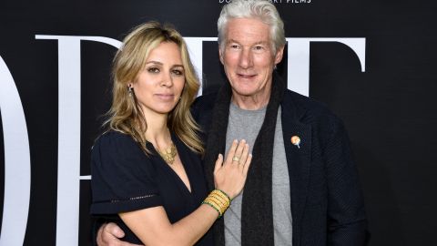 Richard Gere y Alejandra Silva se casaron en mayo de 2018.