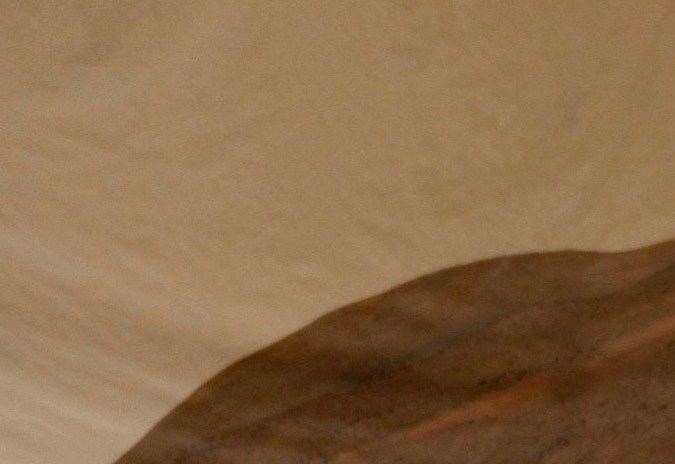 El Rover Curiosity de la NASA apareció por primera vez en agosto de 2012.