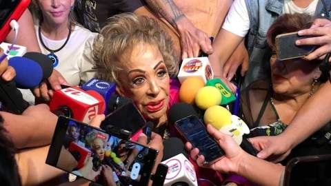 Silvia Pinal, actriz mexicana.