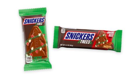 Mars presenta su línea festiva de delicias que seguramente inspirarán alegría, incluido el regreso de árboles de Snickers.