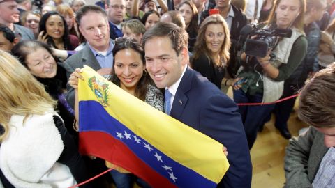 El senador Marco Rubio es un reconocido crítico acérrimo del régimen de Nicolás Maduro.