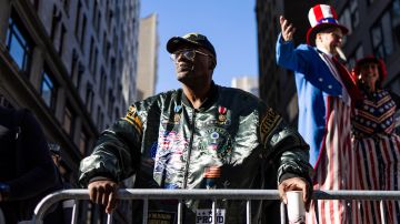 Desfile de los Veteranos en Nueva York el lunes 11 de noviembre de 2024.