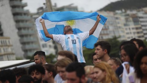 Hinchas de Argentina. Foto referencial.