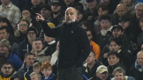 Pep Guardiola, director técnico del Manchester City.