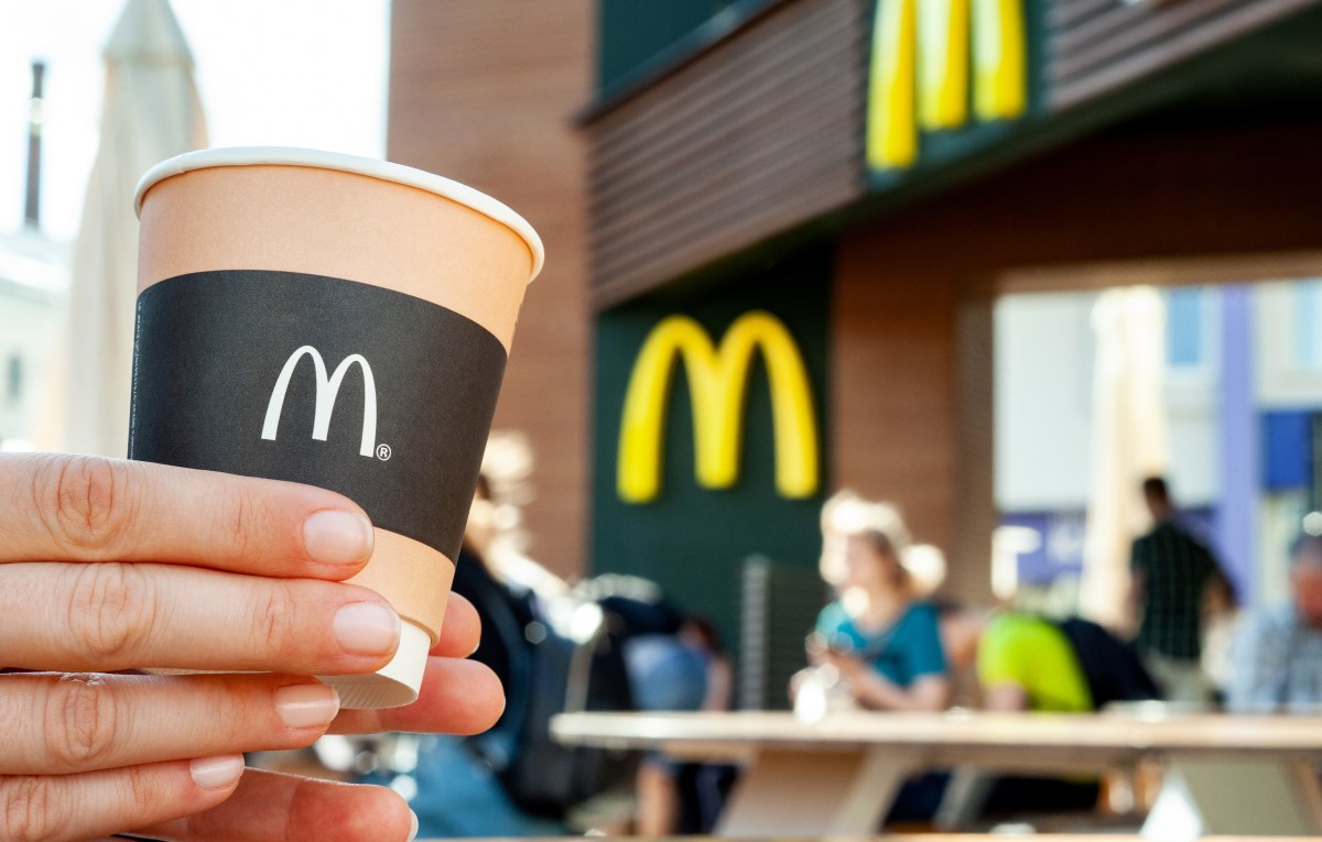 McDonald’s dejó de vender café en algunas ubicaciones