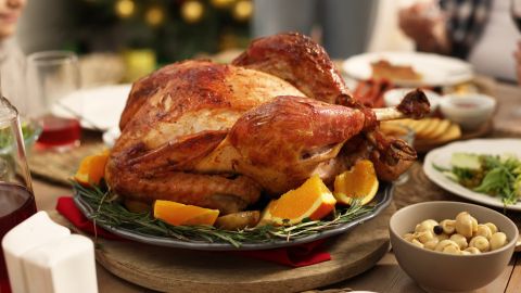 El pavo es un ave de celebración ideal, por su tamaño sirve para alimentar a más personas.