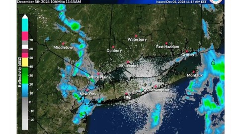 Panorama meteorológico hoy en el área triestatal NY, NJ y CT.