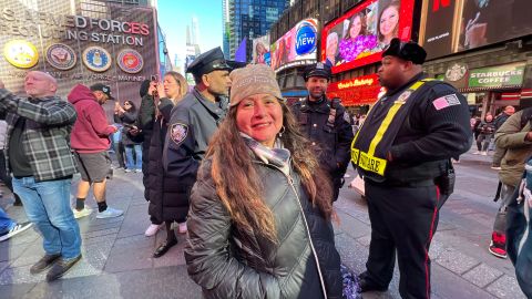 Anny Infante está confiada en que las autoridades mantendrán un festejo de fin de año muy seguro en Times Square