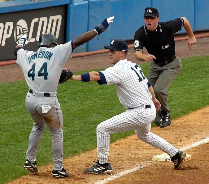 Clay Bellinger en su etapa con los Yankees.