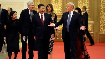 Trump viene de expresar su intención de imponer aranceles a China.