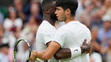 Alcaraz y Tiafoe ya se enfrentaron en Wimbledon 2024.