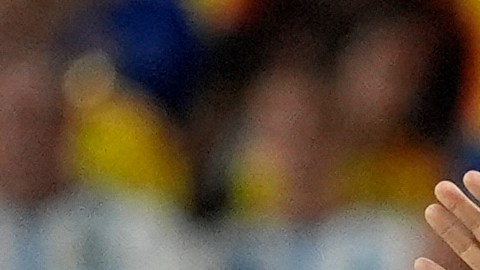 Lionel Scaloni durante un encuentro de la Copa América 2024.